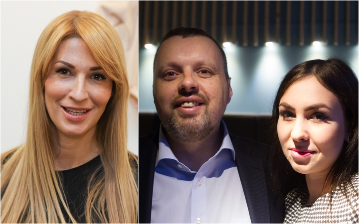 Daina Bosas (kairėje), Andrius Užkalnis ir Fausta Marija Leščiauskaitė
