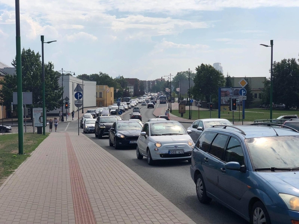 Dėl avarijos Pilies gatvėje susiformavo automobilių kamšatis