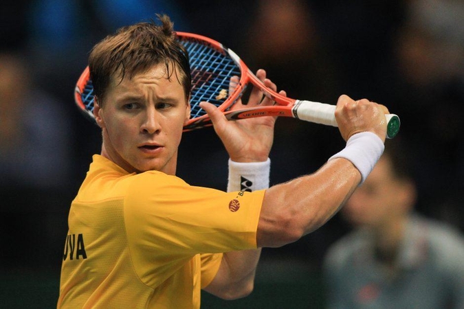 Tenisininkas R. Berankis pasaulio reitinge pakilo į 66-ąją vietą