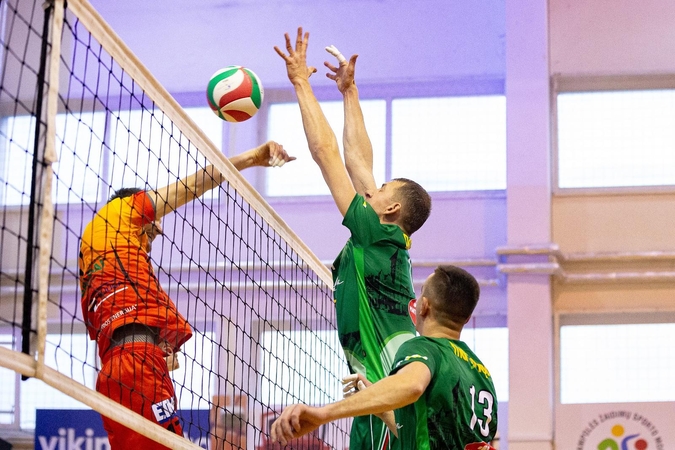 Dramatiškame Lietuvos tinklinio čempionato mūšyje – „Sūduvos“ pergalė
