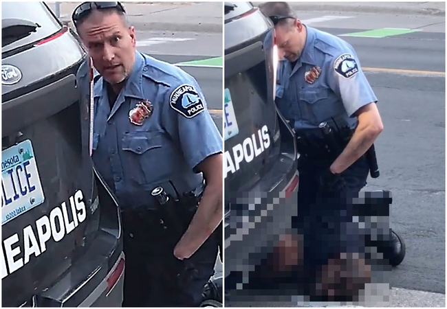 Afroamerikiečio G. Floydo nužudymu apkaltintas policininkas paleistas už užstatą