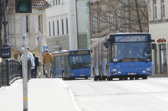 Virusas koreguoja klaipėdiečių kasdienybę: nemokamas transportas – tik vieną dieną