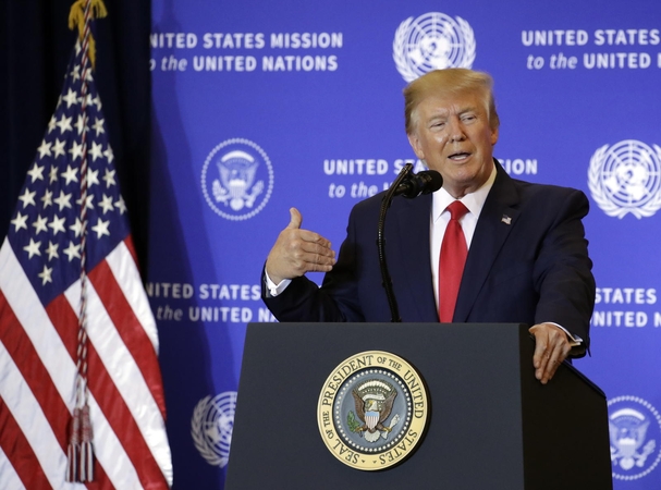 D. Trumpas: Venesuela bus išgelbėta
