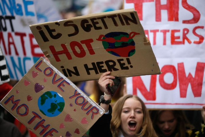 Airija paskelbė klimato „nepaprastąją padėtį“