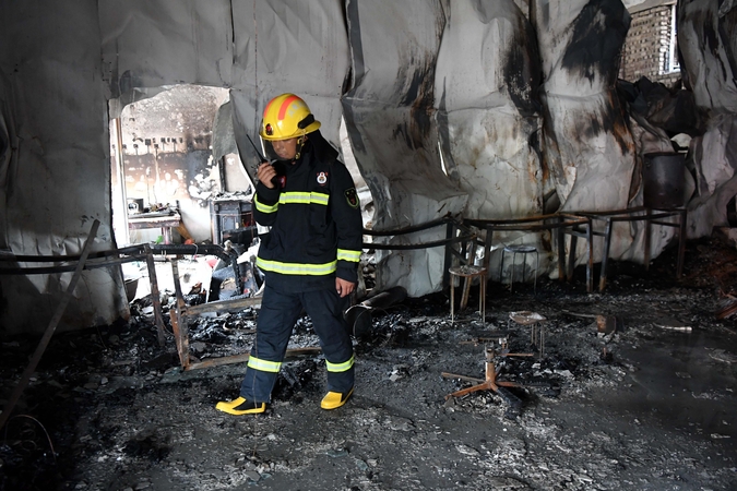 Per gaisrą Kinijos kovos menų mokykloje žuvo 18 žmonių, 16 sužeista