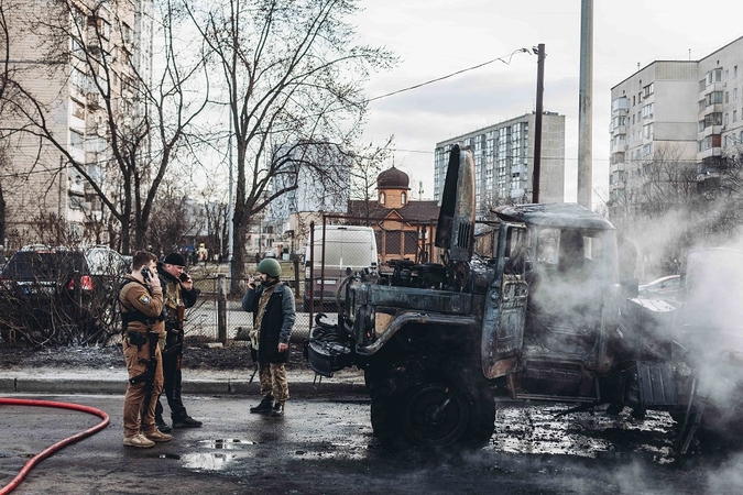 Teisės ekspertas apie Rusijos siekį karą pagrįsti savigyna: tai akivaizdus agresijos pavyzdys