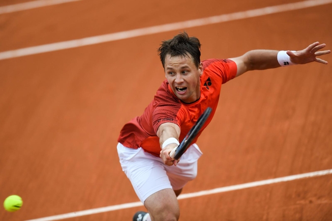 Paaiškėjo, su kuo žais tenisininkas R. Berankis pirmajame Vimbldono turnyro rate