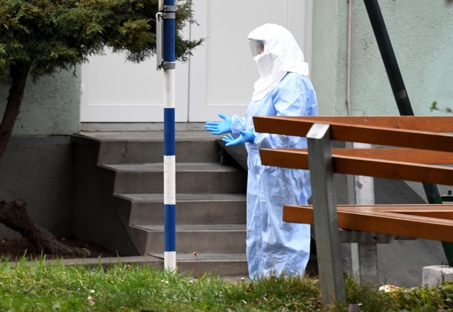 Vokietijoje koronavirusu užsikrėtusio vyro būklė – kritinė