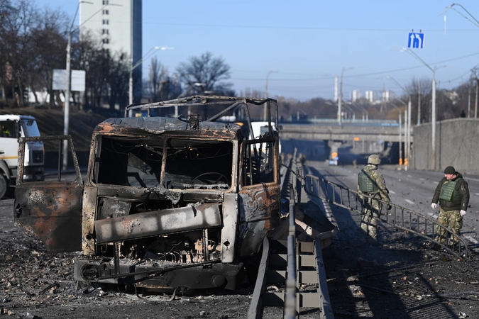 Siūlo bausti laisvės atėmimu už viešą pritarimą Rusijos nusikaltimams Ukrainai ar jos gyventojams