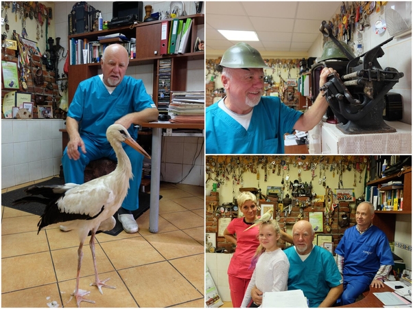 Veterinarijos dinozauro aistra – kolekcionavimas ir gitara