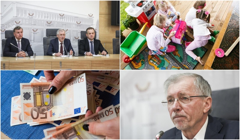 G. Kirkilas apie vaiko pinigų didinimą iki 70 eurų: ambicijos praeis ir sutarsime