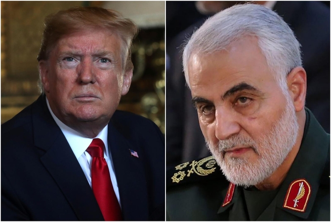 D. Trumpas: Q. Soleimani turėjo būti nužudytas prieš daug metų