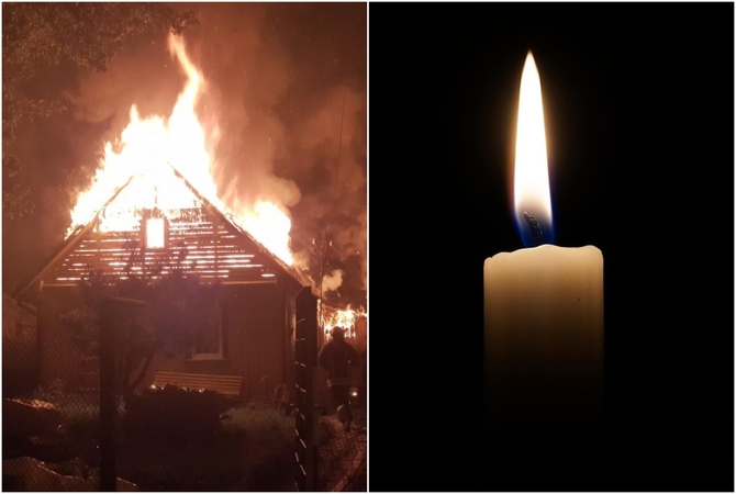 Ukmergėje – skaudi nelaimė: gaisre žuvo žmogus