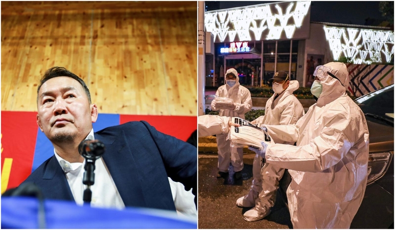 Po viešnagės Kinijoje karantinuotas Mongolijos prezidentas