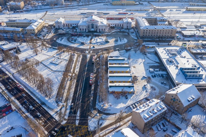 Vilnius kviečia pasaulio architektus: skelbiamas konkursas stoties teritorijai pertvarkyti