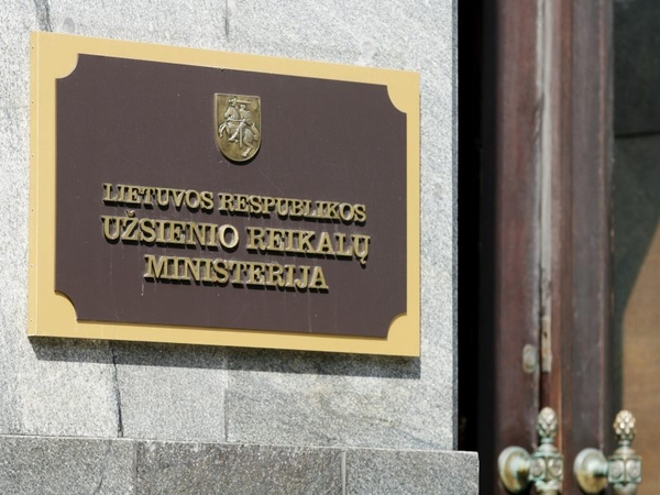 URM Maskvos kaltinimus dėl protestų Baltarusijoje vadina melaginga propaganda