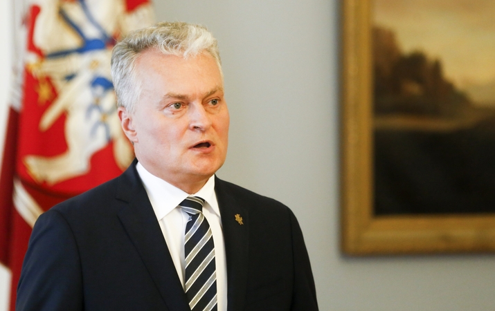 G. Nausėda apie A. Lukašenkos pasisakymus: jis turėtų padėti automatą ir kalbėtis