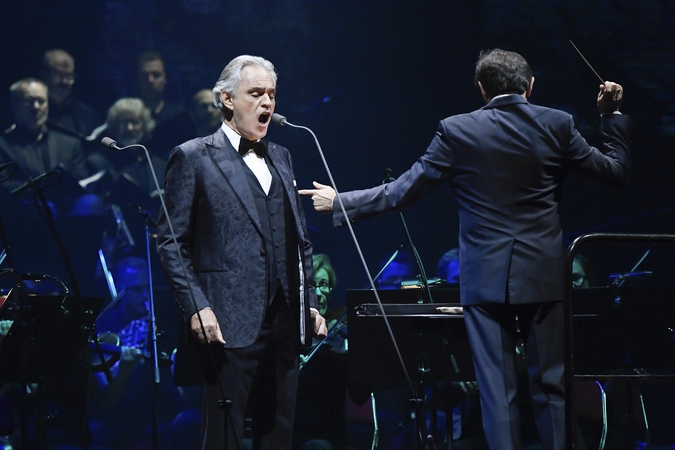Šlovės akimirka: A. Bocelli nominuotas „Grammy“ apdovanojimui