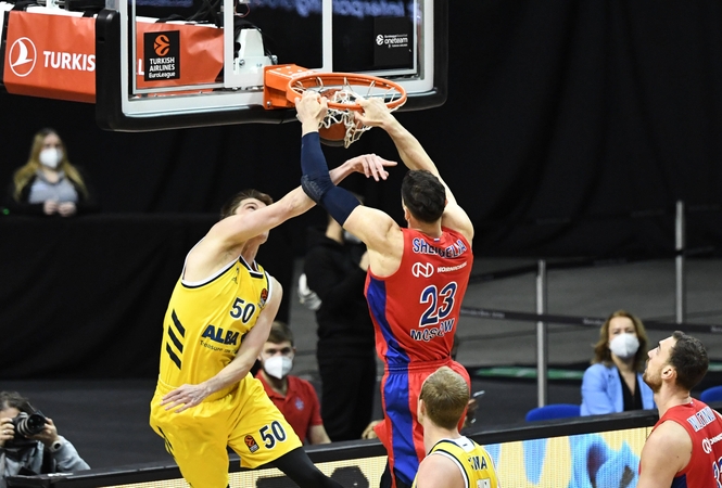 Be M. Jameso likusi CSKA dramatiškai triumfavo Berlyne