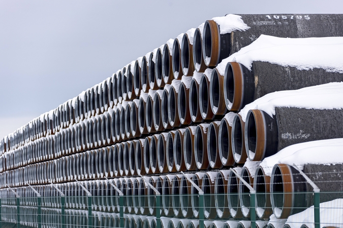 Mažiausiai 18 Europos kompanijų dėl JAV sankcijų grėsmės pasitraukė iš „Nord Stream 2“