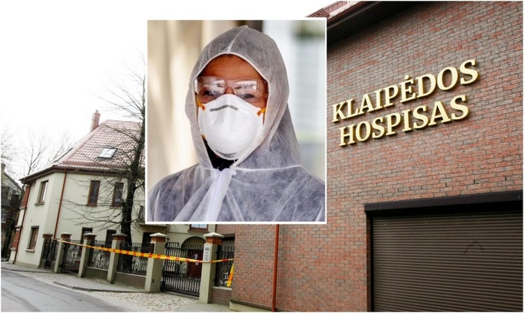 „Klaipėdos hospise“ dėl koronaviruso pakartotinai testuojami ligoniai