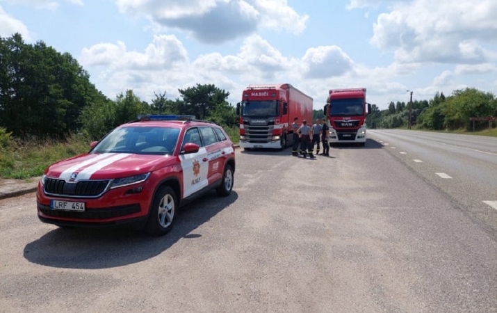 Lietuva sulaukė humanitarinės pagalbos siuntos iš Čekijos ir Latvijos