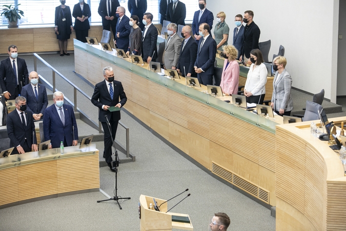 Seime – prezidento G. Nausėdos antrasis metinis pranešimas 