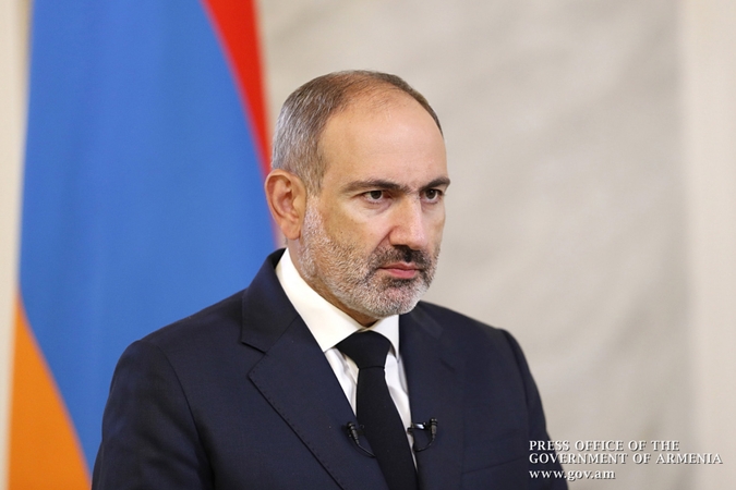 Armėnijos premjeras ragina V. Putiną pradėti derybas dėl saugumo užtikrinimo