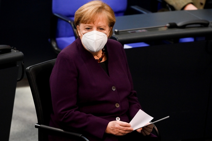 A. Merkel: Holokausto atminimas – amžina Vokietijos atsakomybė
