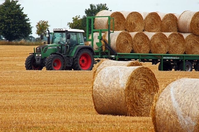 Šilutės rajone supleškėjo apie 800 šieno rulonų: įtariamas padegimas