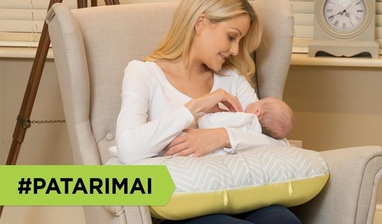 Patarimai, kaip išsirinkti maitinimo pagalvę