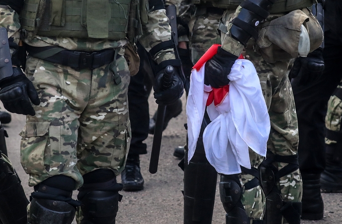 Baltarusijos opozicija paragino Maskvą neremti represijų ir skatinti dialogą šalyje