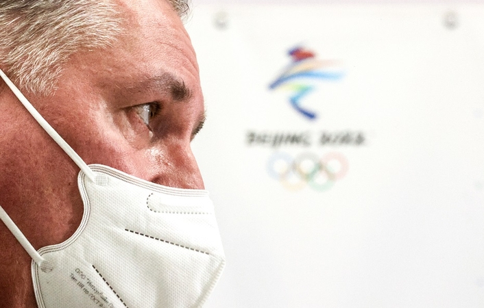 Rusijos olimpinio komiteto vadovas sako turintis „rimtų klausimų“ dėl K. Valijevos dopingo testo