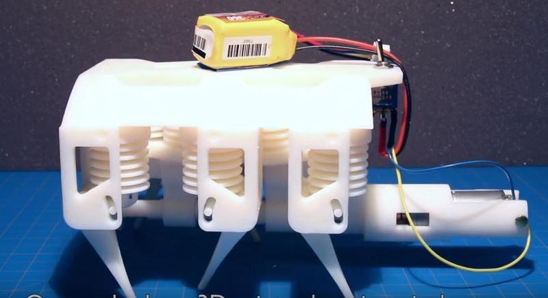2,5 cm aukščio vikšras-robotas padės gelbėti žmones