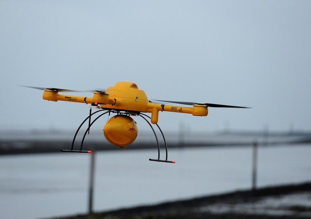 Klaipėdoje iš automobilio pavogtas dronas