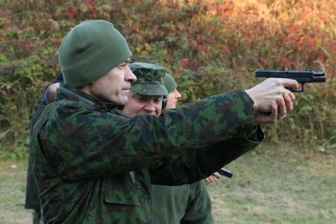 „Tikrų vyrų“ lyderis – pacifistas M. Žiedas