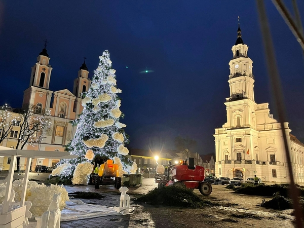 Atskleidė Kauno eglutės įžiebimo šventės akcentus