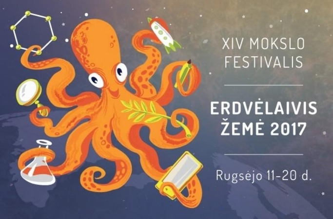 Festivalyje „Erdvėlaivis Žemė“ – įdomiausi mokslo ir meno pasiekimai