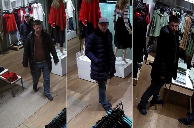 Kauno „Akropolyje“ pavogti drabužiai – šių asmenų ieško policija