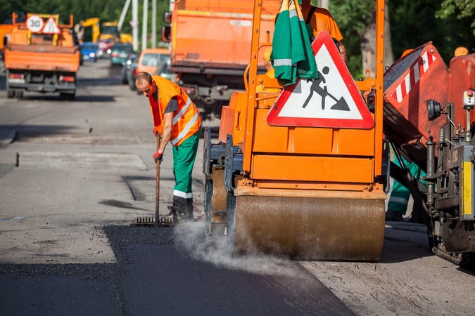 Rugsėjį sostinėje laikinai sustabdomi remonto darbai