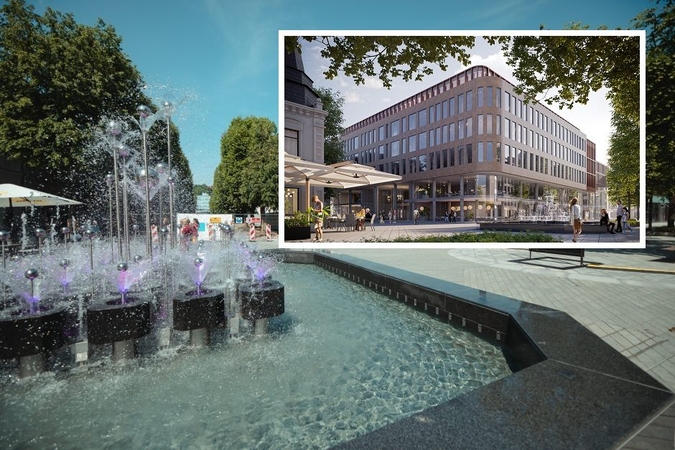 Prisijungė: vietoje "Merkurijaus" planuojamas kompleksas nebeišsitenka viename sklype.
