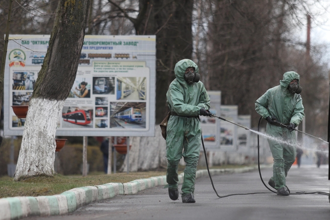 Rusijoje per parą nuo koronaviruso mirė 40 žmonių, pusė jų – Maskvoje