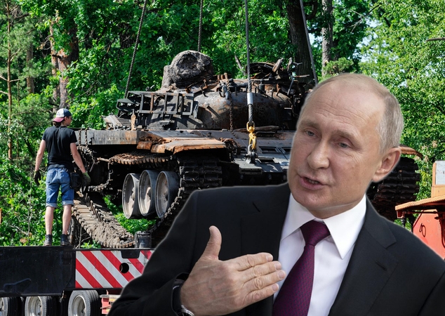 V. Zelenskio prognozė pildosi – V. Putinas žada stiprinti ginkluotąsias pajėgas