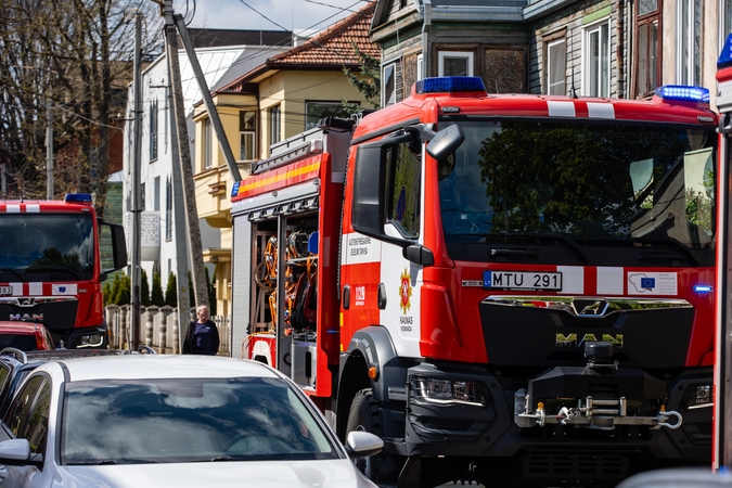 Druskininkuose, svečių namuose, kilęs gaisras nusinešė vyro gyvybę 
