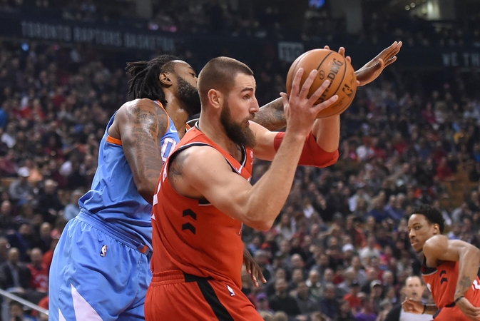 NBA: J. Valančiūnas ir „Raptors“ pralaimėjo namuose