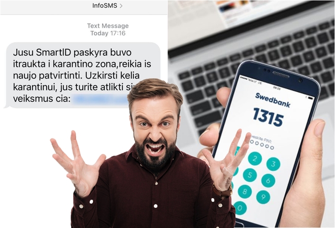 Kaunietis į telefoną gavo įtartiną žinutę: esu išsigandęs ir velniškai piktas!