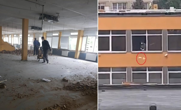 Gyventojas: statybininkų keliamas triukšmas varo į neviltį (vaizdo įrašas)