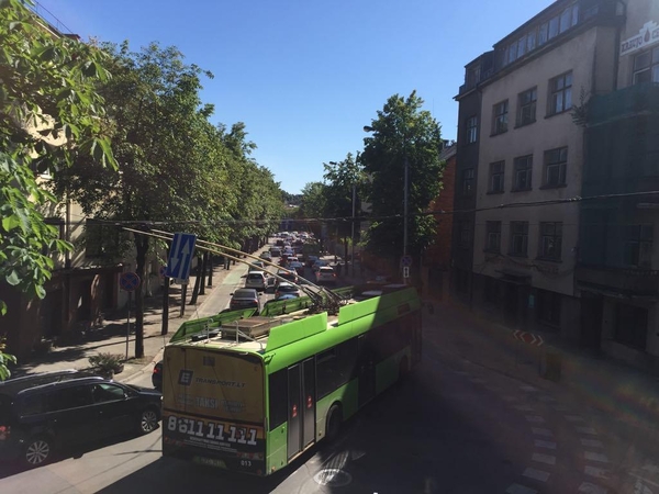 Kauno centrą sukaustė spūstys