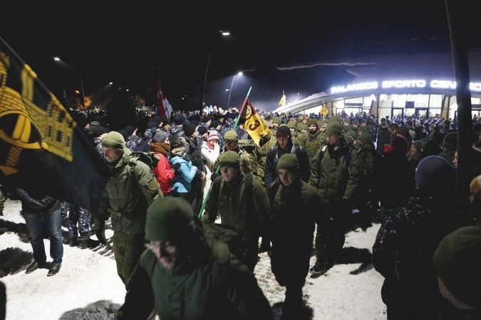 Naktinis žygeivių ėjimas – su nuotykiais