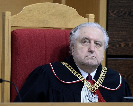 Lenkijos Konstitucinio teismo prezidentas Andrzej Rzeplinski